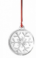 Colgante ornamento copo de nieve